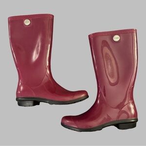 UGG Women's Shayne Rain Boots Size 8